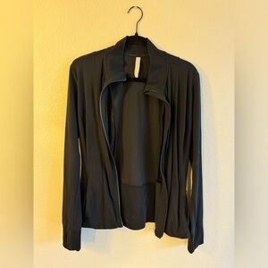 Athleta Black Longsleeve Athletic Jacket - size M